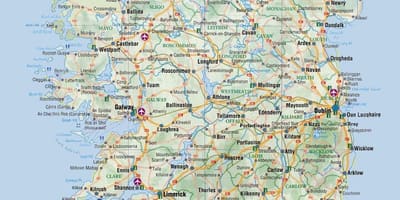 Mapa ng blackrock ireland