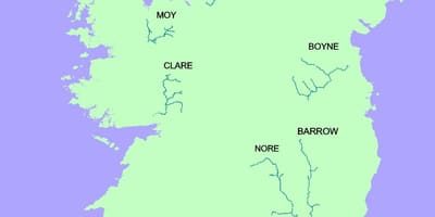 Mapa ng blackwater river ireland