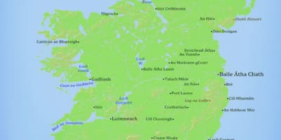Mapa ng irlanda