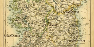 Mga antigong mapa ng ireland